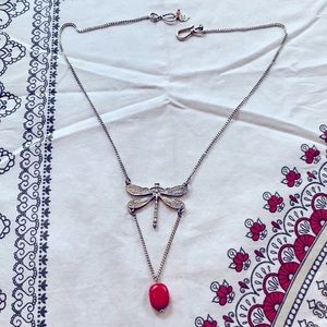 Lucky Brand Dragonfly Necklace